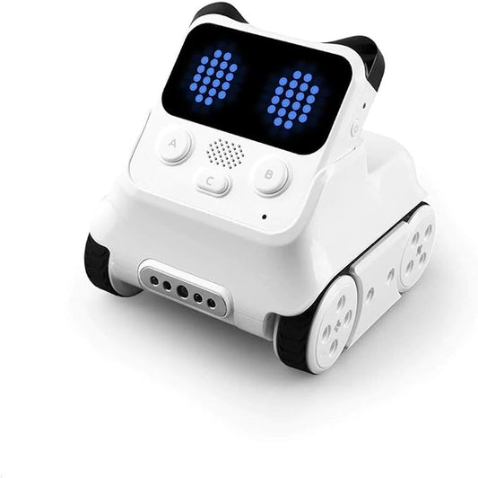 Makeblock Codey Rocky Interactive Coding Robot for Kids 6-12 | Interactive Emo Robot Toy, Supports Scratch & Python Programming, Smart Educational STEM Robotics Gift，Coding for Kids 6+ by Makeblock