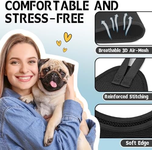 Supet Dog Grooming Hammock for Nail Trimming, Pet Grooming Hanging Harness - Image 5