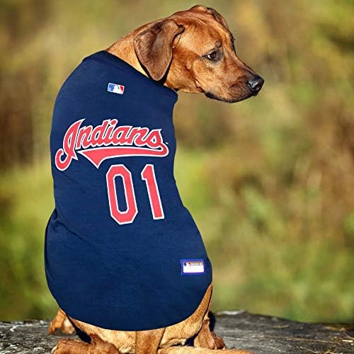 Official MLB Cleveland Baseball Team Pet Jersey for Dogs & Cats, Size X-Large - Stylish Baseball Jersey for Your Furry Fan- Show Off Team Spirit with The Perfect Fan Apparel Gear for Pet, Dog & Cat - Image 3