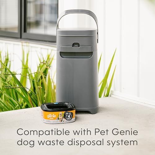 Pet Genie Refill Bags | Jumbo 2-Pack, 56 Total ft | Up to 8 Months of Supply in 2 cartridges | Ultimate Odor Control Dog Poop Bags - Image 4