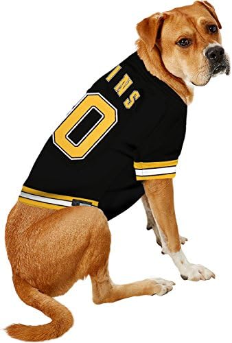 NHL Boston Bruins Jersey for Dogs & Cats, Small. - Let Your Pet Be A Real NHL Fan! - Image 4