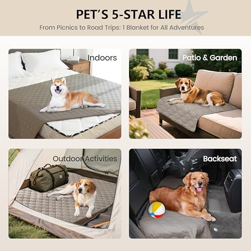 gogobunny Waterproof Blanket, Couch Covers for Dogs, Reversible Protector - Image 4