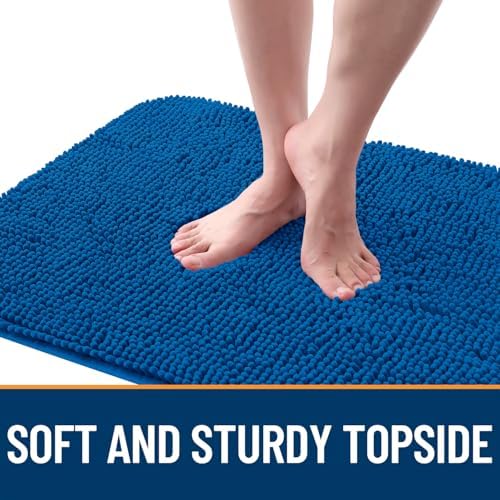 OLANLY Dog Door Mat for Muddy Paws 40x24, Super Absorbent Chenille Mud Mat - Image 4