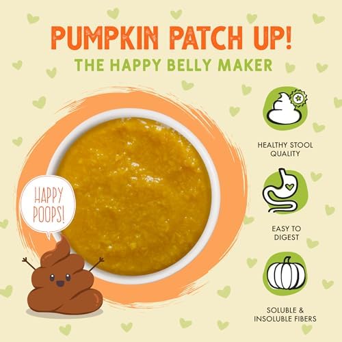 Weruva Pumpkin Patch Up!, Pumpkin Puree Pet Food Supplement for Dogs & Cats, 2.8 Ounce Pouch (Pack of 24) - Image 4