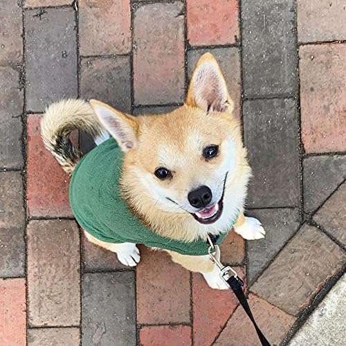 Gooby Stretch Fleece Vest Dog Sweater, Forest Green, X-Small - Image 6