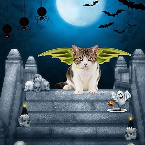 Dragon Wings for Dogs Cats, Dog Halloween Costumes- Funny Pet Dog Costume Wings for Party, Dinosaur Theme Wings Christmas Cosplay Cat Small Medium Puppy Photo Props Dress up Accessories - Image 5