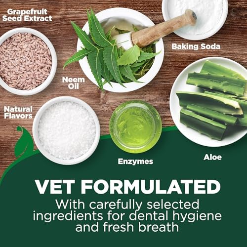 Vet's Best Dog Toothpaste & Toothbrush Dental Care Kit, with Brush 3.5 oz - Image 6