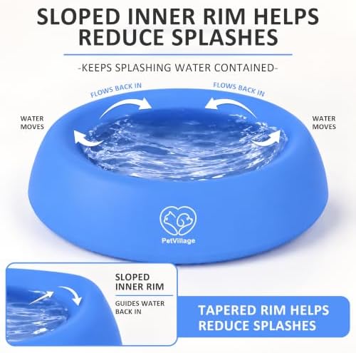 16 oz Pet Water Bowl for Car Travel, Silicone Travel Bowl - Image 2