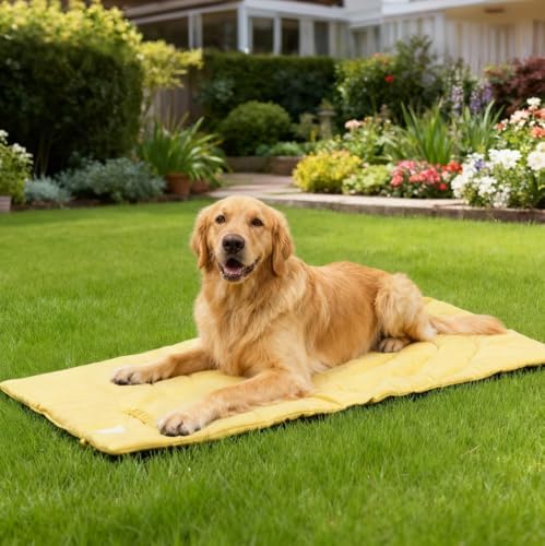 Lightly Padded Roll-Up Travel Dog Mat Settle & Place Training - Image 6
