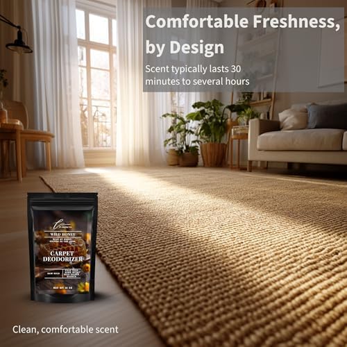Lapew Wild Honey Carpet Deodorizer Powder - Pet Safe Freshener for Vacuuming | Scented Odor Eliminator for Home | 16 oz - Image 5