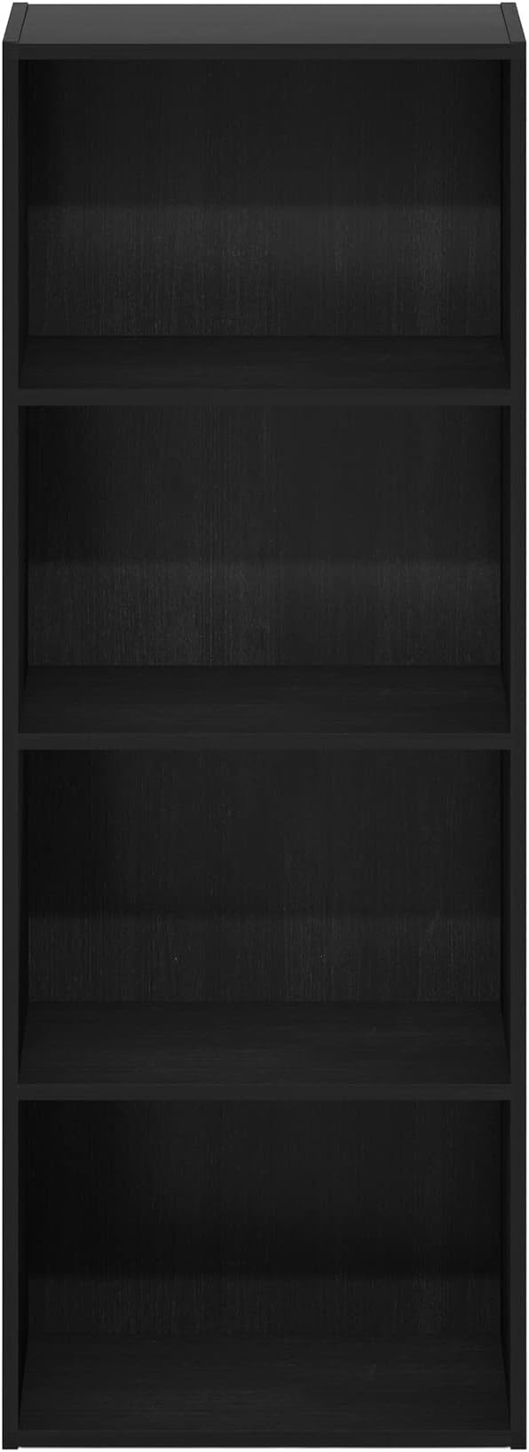 Furinno Luder Bookcase / Book / Storage, 4-Tier, Blackwood - Image 6