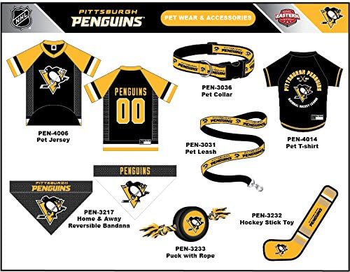 Pets First Pittsburgh Penguins Dog Jersey, Medium - Image 6