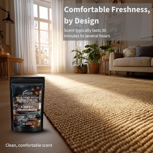 Lapew Sugar Cookie Royale Carpet Deodorizer Powder - Pet Safe Freshener for Vacuuming | Scented Odor Eliminator for Home | 16 oz - Image 5