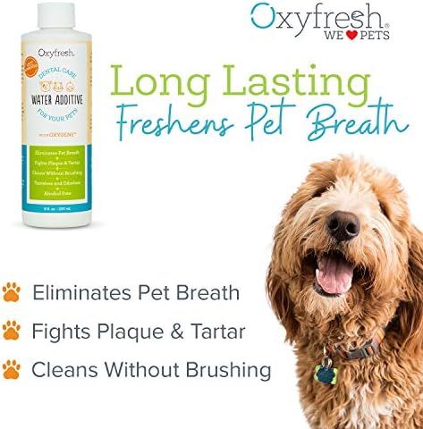 Oxyfresh Premium Pet Dental Care Solution Pet Water Additive – No Brushing - Image 2