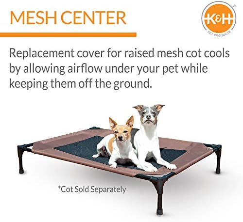 K&H Outdoor Elevated Dog Bed Pet Cot Replacement Cover, Large 42 X 30 Inches (Pack of 6) - Image 3