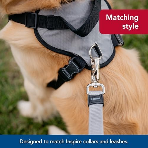 Coastal Pet Inspire Enhanced Core Dog Harness, Green, 5/8" x 16" 24" - Image 6