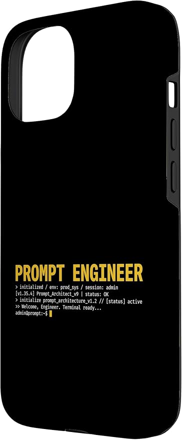 Prompt Engineer Terminal Screen AI Developer Software Coder Case for iPhone 15 - Image 2