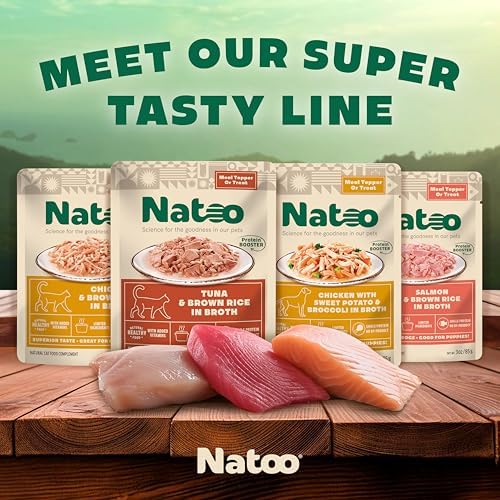 NATOO Chicken, Sweet Potato & Broccoli Dog Food Topper, 3 oz, 20 Pack - Image 7