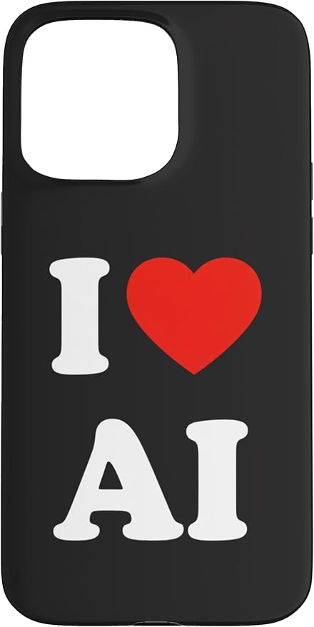 I AI Stem Lover AI Tech Enthusiast Case for iPhone 15 Pro Max by Unknown