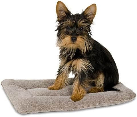 Petmate Aspen Pet Rectangular Kennel Mat, Dark Gray, for 19' Crates (Pack of 2) - Image 2
