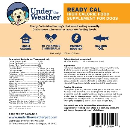 Under the Weather Pet | Ready Cal for Dogs 100cc | High Calorie Supplement | Weight Gainer and High Calorie Booster | 10 Vitamins, 7 Minerals & Omega Fatty Acids - Image 2