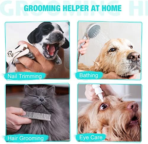 ATESON Dog Grooming Hammock - Upgrade Pet Grooming Harness for Nail Trimming (M 40lb), Dog Sling for Nail Clipping, Dog Hanging Holder Hanger for Cutting Nail with Nail Clippers - Image 6