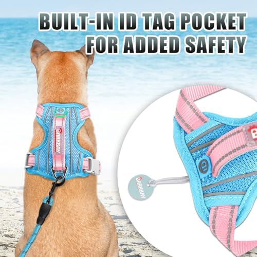 BARKBAY Dog Harness for Medium Sized Dog No Pull Dog Vest ID Tag Pocket - Image 2