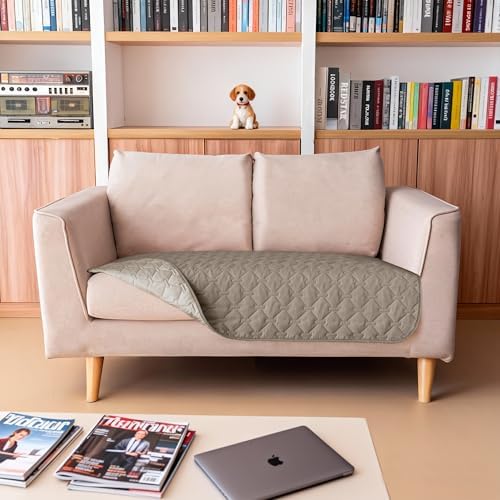 gogobunny Waterproof Loveseat Cover, Reversible Dog Cat Blanket for Couch - Image 4