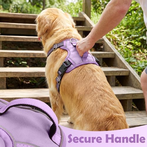 Funfox Dog Harness for XLarge Dogs, No Pull Pet Vest with Front Clip - Image 5