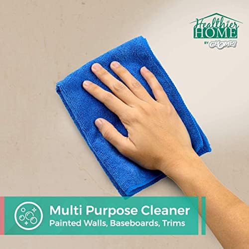 CHOMP! Painted Wall Cleaner Spray, Multipurpose for Walls, Ceilings, and Baseboards, Removes Dirt, Dust, Odor, Stains, Healthier Home 5-Minute CleanWalls 4-in-1, 32 Ounces (Flannel Sheets Scent) - Image 2