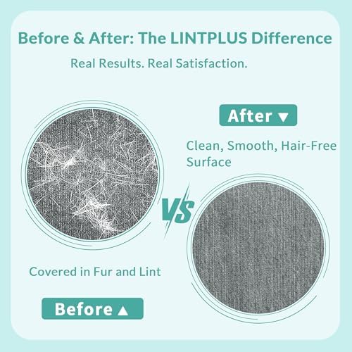 LINTPLUS Pet Hair Remover Kit (Max + Pro 2-Pack) – Oversized Carpet Rake for Large Areas & Compact Scraper for Furniture, Cars & Stairs, Heavy-Duty Copper Blade Set for Dog & Cat Hair - Image 3
