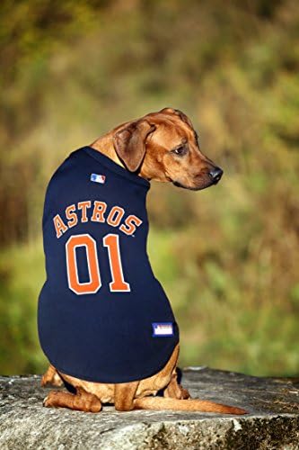 Official MLB Houston Astros Pet Jersey for Dogs & Cats, Size X-Large - Stylish Baseball Jersey for Your Furry Fan- Show Off Team Spirit with The Perfect Fan Apparel Gear for Pet, Dog & Cat - Image 3