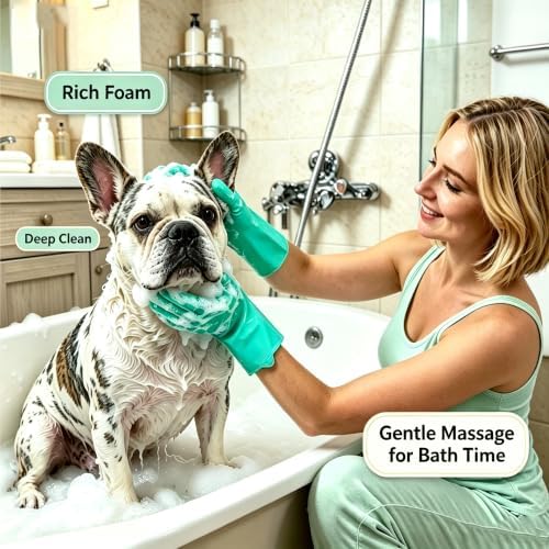 5Pcs Deshedding Brush Kit for Dogs Small to Large, Cats, Bathing & Grooming - Image 6