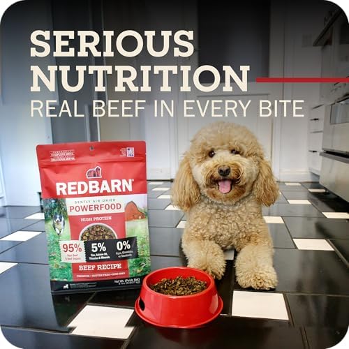 Redbarn Air Dried Powerfood High Protein Beef Recipe, Made in USA, 2.5 oz - Image 2