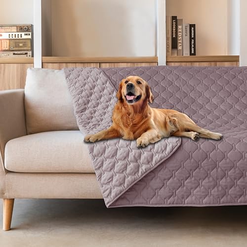 gogobunny Waterproof Pet Blanket for Bed, Washable Couch Cover for Dog Cat by gogobunny