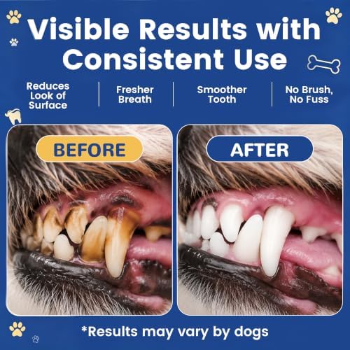Dog Teeth Cleaning Wipes, Finger Toothbrush Brushing kit Wipes - Image 4