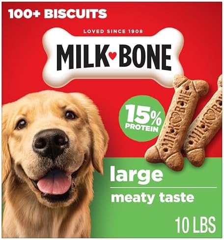 Milk-Bone Original Biscuits Large Dog Treats, 10 Lb. by Milk-BoneDogTreats