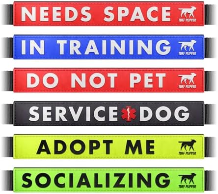 Waterproof Dog Leash Sleeve, Socializing Dual-Sided Message Wrap, 1-Pack - Image 5
