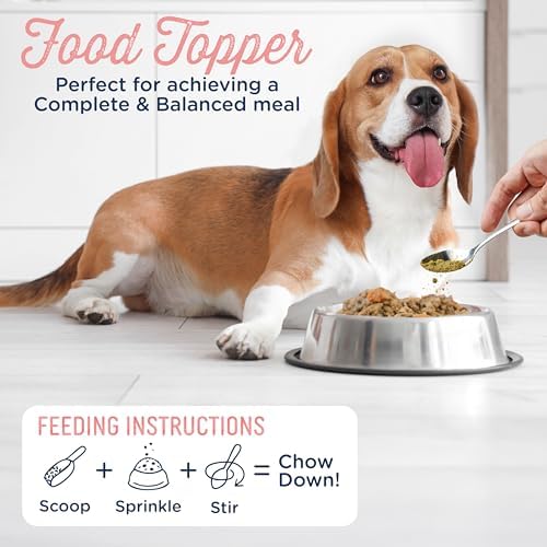 Side by Side Rabbit Bowl Booster - Cooling Freeze-Dried Dog Food Topper for All Breeds - Made with Nutrients & Whole Raw Foods Toppers for Dogs - No Artificial Additives or Fillers (4 oz, 2-Pack) - Image 6