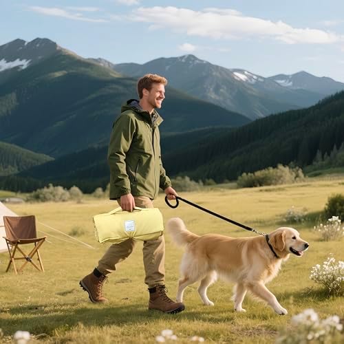 Thin Roll-Up Travel Dog Mat for Settle and Place Training - Image 3