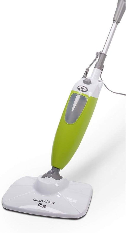 Smart Living Steam Mop Plus,White and Green by Smart+Living