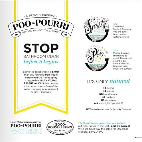 Poo-Pourri Before-You-Go 16 Ounce Refill Bottle, Lavender Vanilla - Image 8