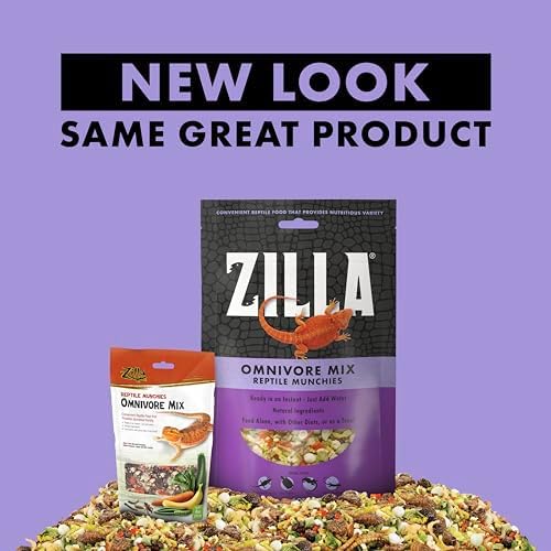 Zilla Reptile Munchies Omnivore Mix, Dehydrated Vegetables, 4 Oz - Image 7