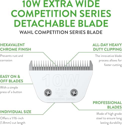Wahl Professional Animal Competition Blade, 2377-100, 10 W - Image 2