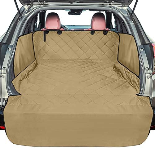 F-color SUV Cargo Liner for Dogs - Trunk Cover with Bumper Flap Protector by F-color