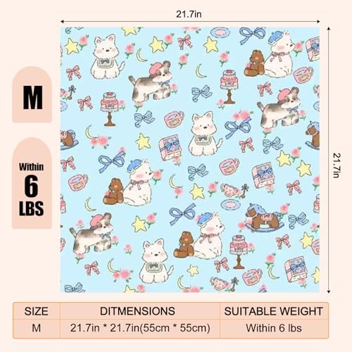 21.7" Cat Grooming Wrap Cat Wrap for Cutting Nails M(Within 6lbs) - Image 3