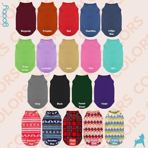 Gooby Stretch Fleece Vest Dog Sweater, Violet, 4X-Large - Image 2