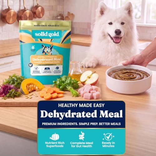 Solid Gold Dehydrated Chicken & Pumpkin Dog Food - Just Add Water Meal 6LB - Image 2