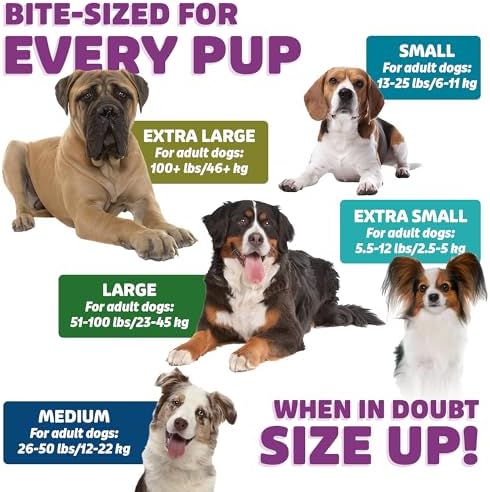 Yummy Combs Dog Dental Treats – Vet VOHC Approved – Delicious Chicken Protein – Removes Tartar with Cleaning Comb Shape – Dental Dog Treats for Large Dogs (24oz, 18 Count) - Image 6