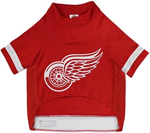 Pets First NHL Detroit Red Wings Jersey for Dogs & Cats, X-Large. - Let Your Pet Be A Real NHL Fan! - Image 2